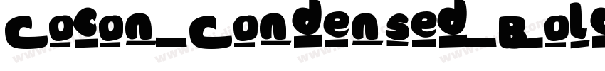 Cocon Condensed Bold字体转换